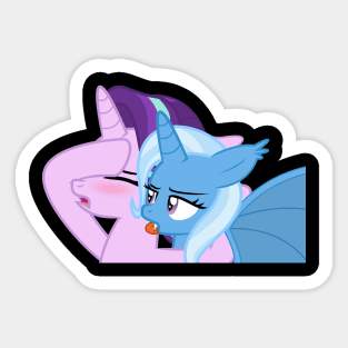 Bat Trixie Appreciating Starlight Glimmer Sticker